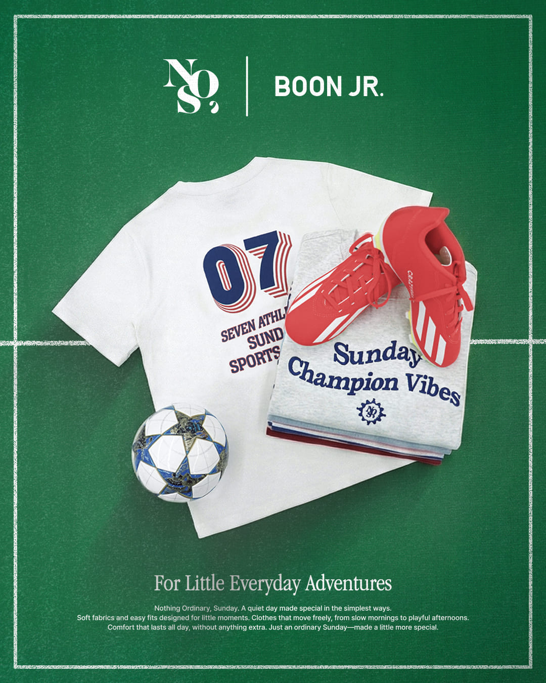 프리미엄 키즈 편집숍 '분 주니어', 손흥민 브랜드 'NOS7' 키즈 라인 단독 론칭  27-Image